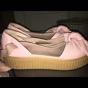 fenty  ballerina platforms
